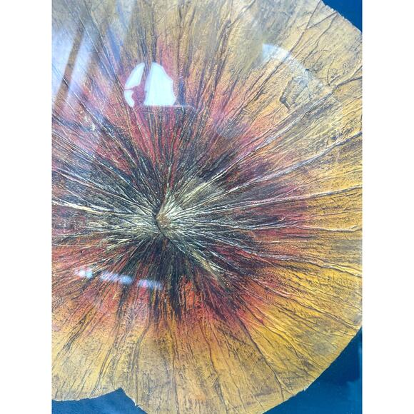 Uttermost Set of 2 Botanical Framed Shadow Box Wall Art Dried Lotus Flowers - Picture 4 of 10